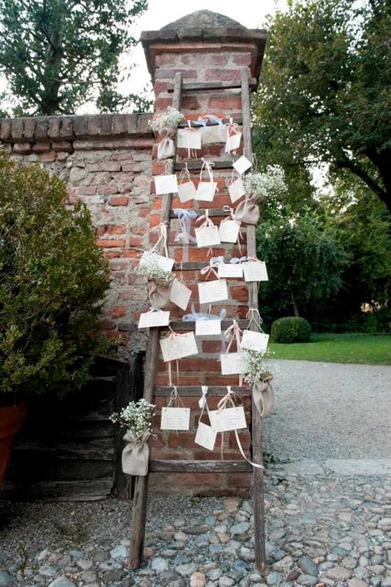 Tabelau matrimonio shabby-chic