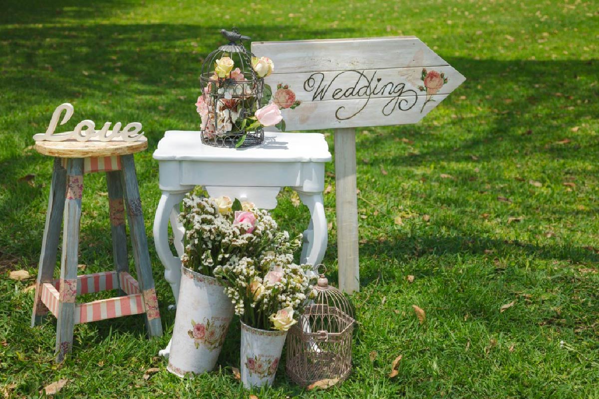 Matrimonio shabby chic